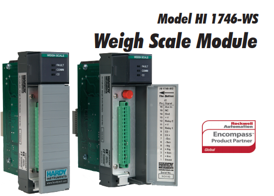 HI 1746-WS/2W PLC稱重模塊 稱重控制器 美國(guó)hardy哈帝