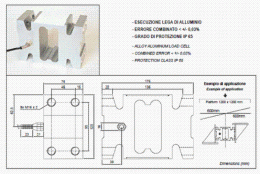 AT-2000kg稱(chēng)重傳感器 意大利LAUMAS