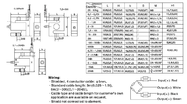 H3E-C3-10T稱重傳感器